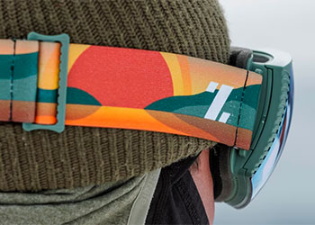 Recycled Goggle Straps